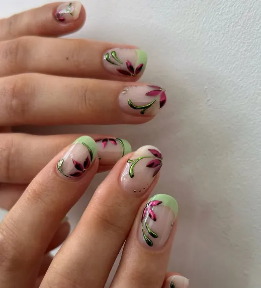 Chrome Florals